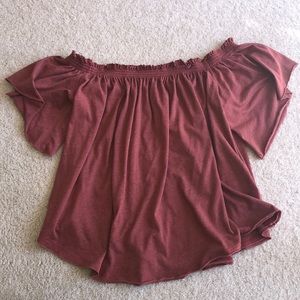 off the shoulder top